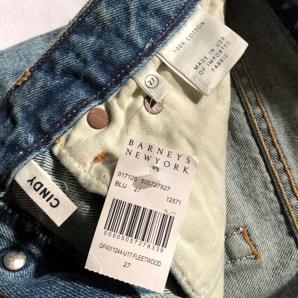 NWT GRLFRND Distressed Denim Shorts Festival 27 - Picture 2 of 8